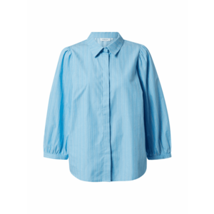 MOSS COPENHAGEN Bluză 'Petronia' albastru deschis / alb imagine