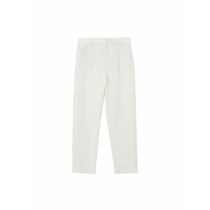 MANGO Pantaloni cu dungă 'Boreli' alb imagine