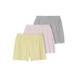 LMTD Pantaloni 'Nunne' galben deschis / gri amestecat / roz imagine