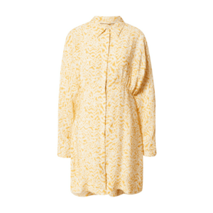 SECOND FEMALE Rochie tip bluză galben pastel / galben închis imagine