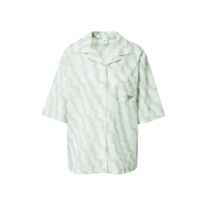 Reebok Classics Bluză verde mentă / alb imagine