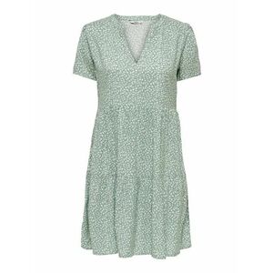 ONLY Rochie de vară verde pastel / alb imagine