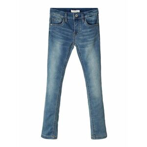 NAME IT Jeans 'Theo' albastru denim / alb imagine