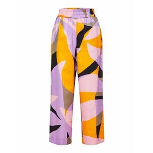 SELECTED FEMME Pantaloni galben / lila / negru imagine