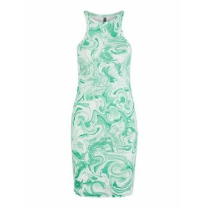 PIECES Rochie 'Serafina' verde smarald / verde mentă / alb imagine