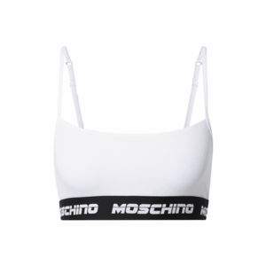 Moschino Underwear Sutien 'Fascia' negru / alb imagine
