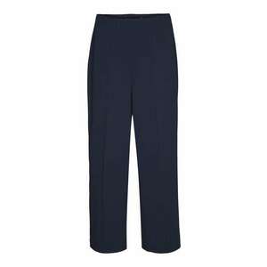 Vero Moda Curve Pantaloni cu dungă albastru noapte imagine