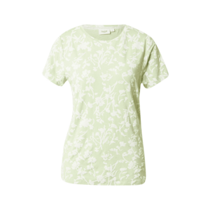 SAINT TROPEZ Bluză 'Mina' verde pastel / alb murdar imagine