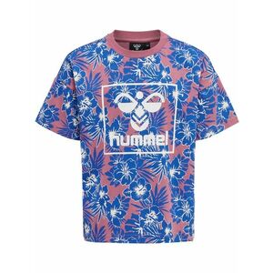 Hummel Tricou albastru închis / roz pal / alb imagine