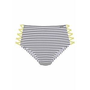 VENICE BEACH Slip costum de baie galben / negru / alb imagine