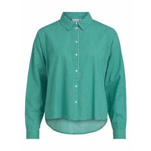 VILA Bluză 'Malene' verde / alb imagine