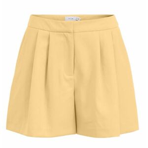 VILA Pantaloni cutați 'Kammas' galben pastel imagine