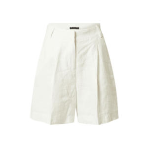 Sisley Pantaloni cu dungă alb murdar imagine
