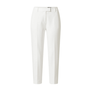 COMMA Pantaloni cu dungă alb murdar imagine
