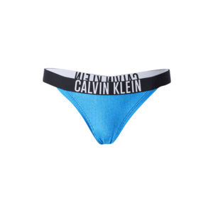 Calvin Klein Swimwear Slip costum de baie 'Intense Power' azur / negru / alb imagine