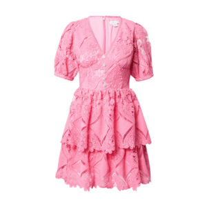 Warehouse Rochie tip bluză roz deschis imagine