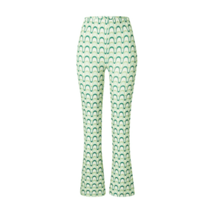 Cotton On Pantaloni verde pastel / verde deschis / verde închis / alb imagine
