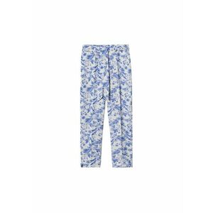MANGO Pantaloni cu dungă 'Lazo' albastru / alb imagine