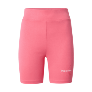 Calvin Klein Jeans Pantaloni rosé / alb imagine