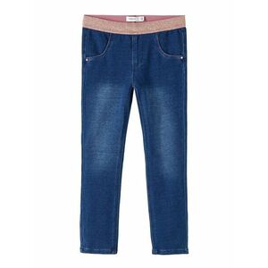 NAME IT Jeans 'Salli' albastru închis / roz pal imagine