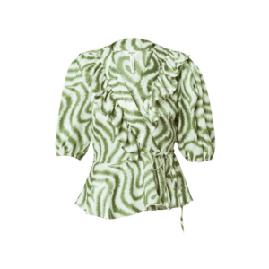 OBJECT Bluză 'PAPAYA' verde kiwi / verde pastel imagine