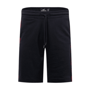 HOLLISTER Pantaloni 'EMEA' roșu / negru imagine