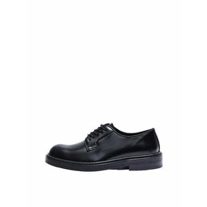 SELECTED HOMME Pantofi cu șireturi negru imagine