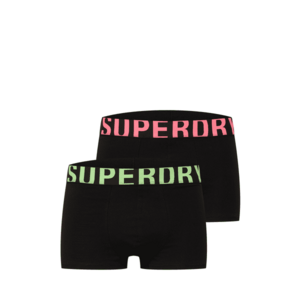 Superdry Boxeri verde neon / roz neon / negru imagine
