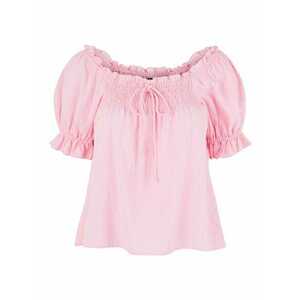 PIECES Bluză 'Vanessa' roz deschis imagine