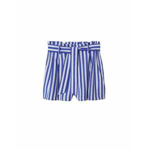 MANGO Pantaloni 'ANA' albastru închis / alb imagine