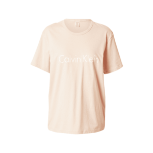 Calvin Klein Underwear Bluză de noapte portocaliu pastel / alb imagine
