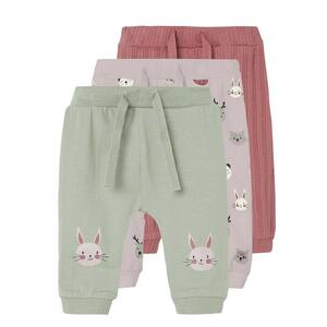 NAME IT Pantaloni 'Noma' verde deschis / mov liliachiu / mai multe culori / roz imagine