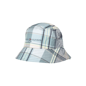 TOMMY HILFIGER Pălărie 'Madras' bleumarin / albastru deschis / roz pal / roși aprins / alb imagine