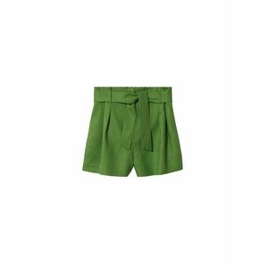 MANGO Pantaloni cutați verde imagine