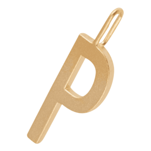 Design Letters Brelocuri auriu imagine