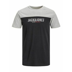 JACK & JONES Tricou 'Dan' gri amestecat / roșu / negru / alb imagine