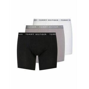 Tommy Hilfiger Underwear Boxeri gri / negru / alb imagine