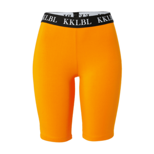 Karo Kauer Leggings portocaliu / negru / alb imagine