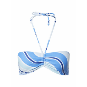 HOLLISTER Sutien costum de baie 'FLAT' albastru / bleumarin / albastru deschis imagine