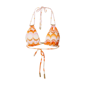 River Island Sutien costum de baie ecru / maro cappuccino / portocaliu / portocaliu mandarină / roz imagine
