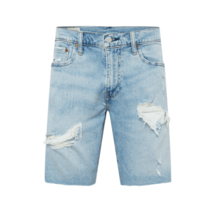 LEVI'S Jeans '412 SLIM SHORT LIGHT INDIGO - WORN IN' albastru denim imagine