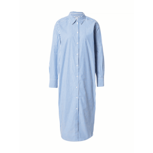 Monki Rochie tip bluză albastru / alb imagine