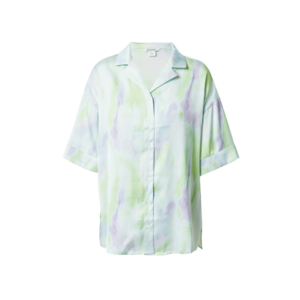 Monki Bluză opal / verde deschis / lila imagine