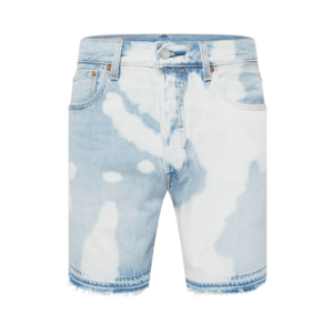 LEVI'S Jeans '501® '93 SHORTS LIGHT INDIGO - FLAT FINISH' albastru deschis / alb imagine