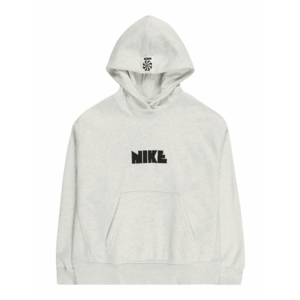 Nike Sportswear Bluză de molton gri amestecat / negru imagine