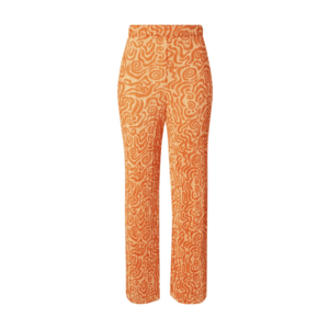 Monki Pantaloni portocaliu caisă / portocaliu închis imagine