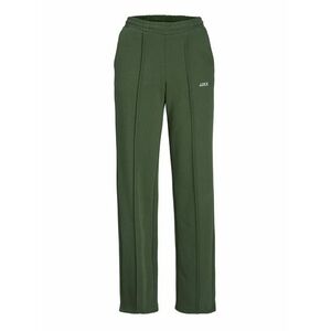 JJXX Pantaloni cu dungă 'Camilla' verde / alb imagine