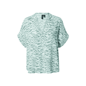 VERO MODA Bluză 'TIPI' verde mentă / verde închis imagine