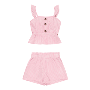 Trendyol Pijamale roz / alb imagine