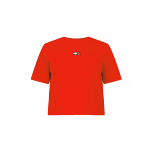 Tommy Jeans Curve Tricou roșu imagine